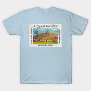 Vintage 1985 Morocco UNESCO Stamp T-Shirt